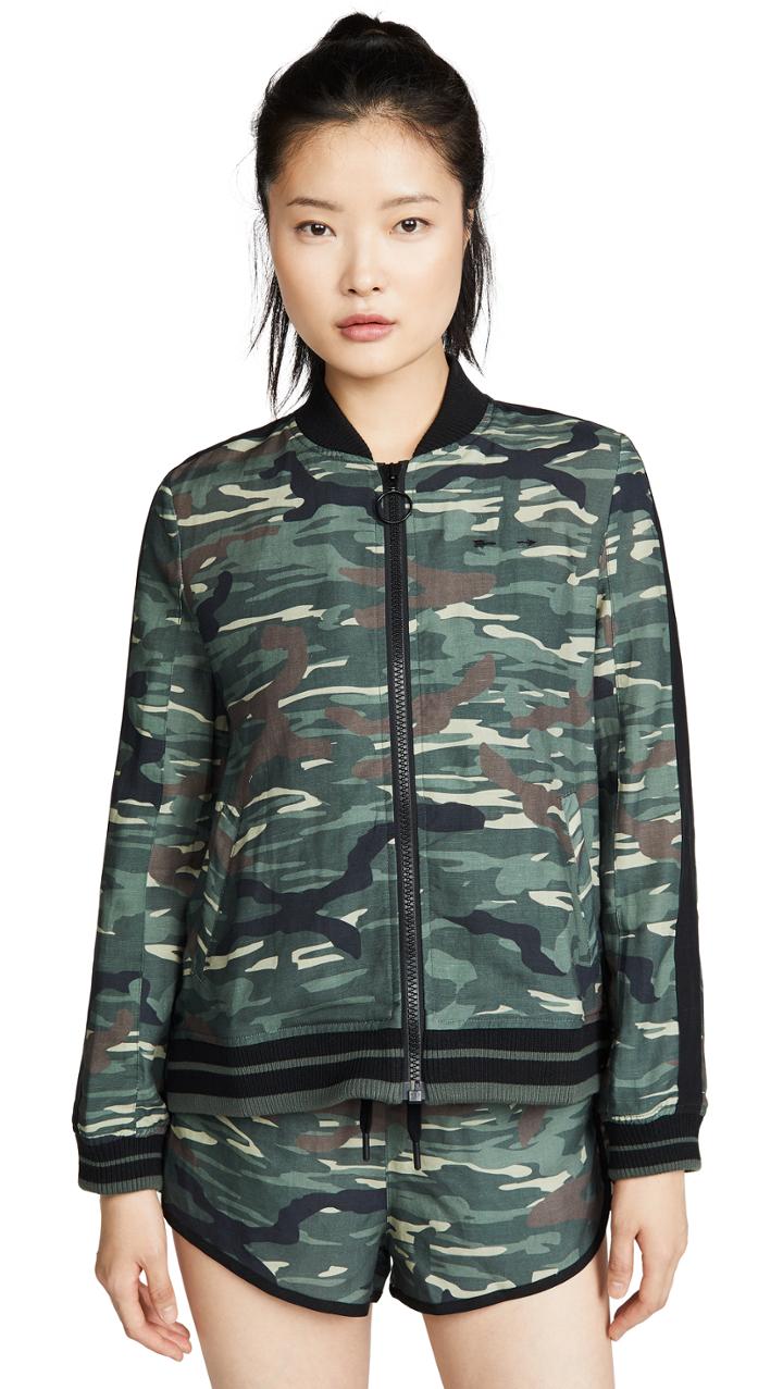 The Upside Camo Ash Linen Jacket