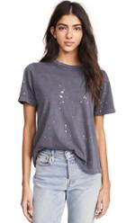 Monrow Oversized Tee With Foil Splatter