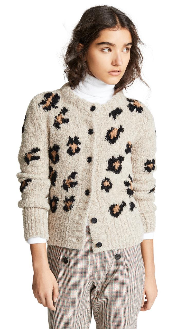 Smythe Intarsia Granny Alpaca Cardigan