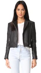 J Brand Aiah Leather Jacket