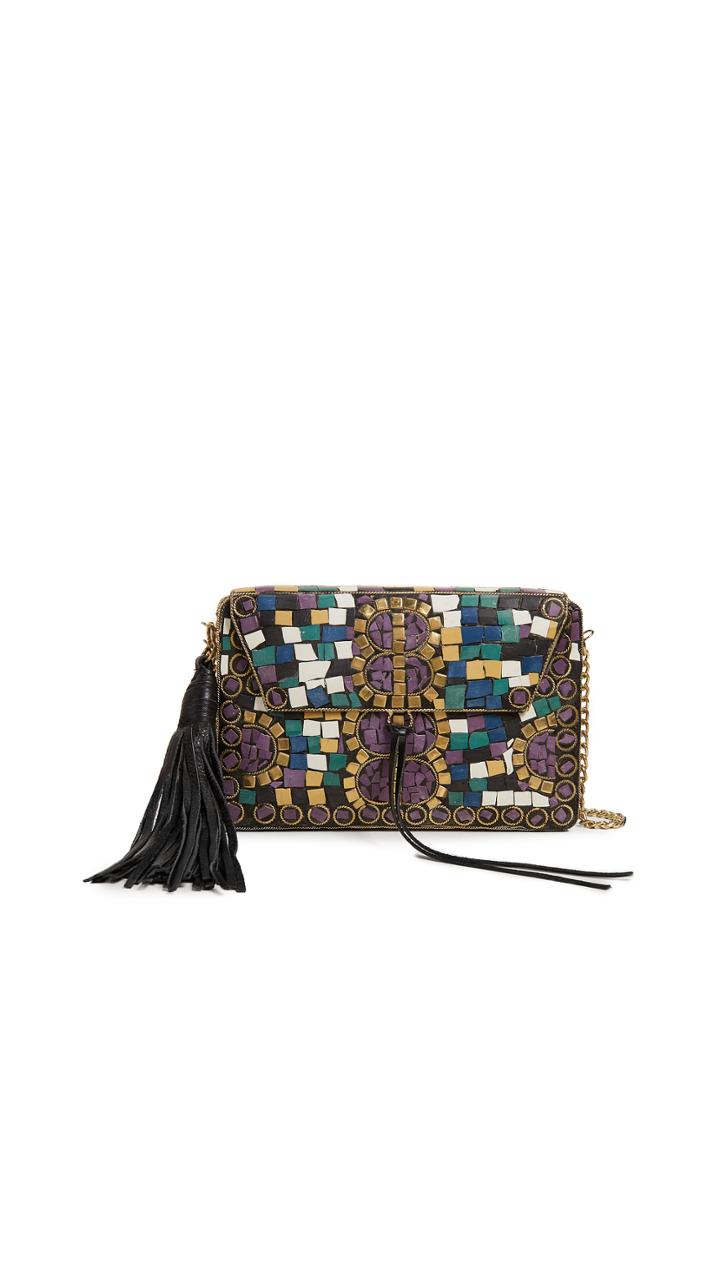 Sam Edelman Saksia Mosaic Box Clutch