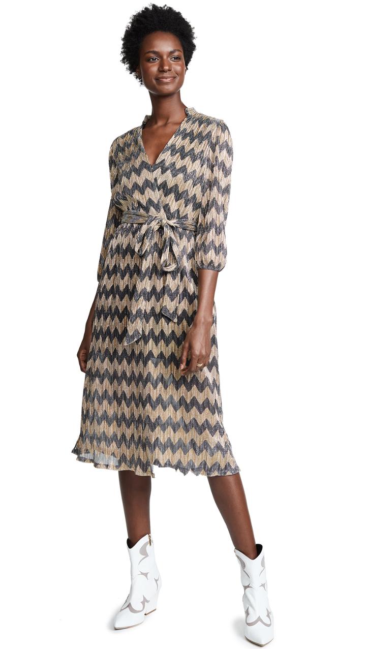Alice Olivia Katina Midi Dress