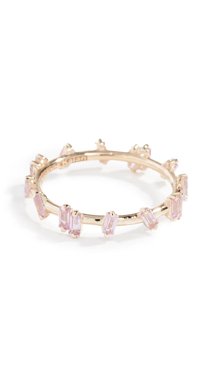 Suzanne Kalan 18k Fireworks Sapphire Barb Ring