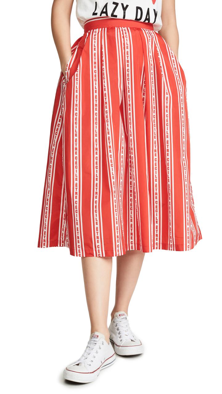 Etre Cecile Stripe Amelie Skirt