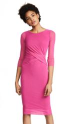 Fuzzi 3 4 Sleeve Midi Dress