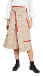 3 1 Phillip Lim Window Pane Trench Skirt