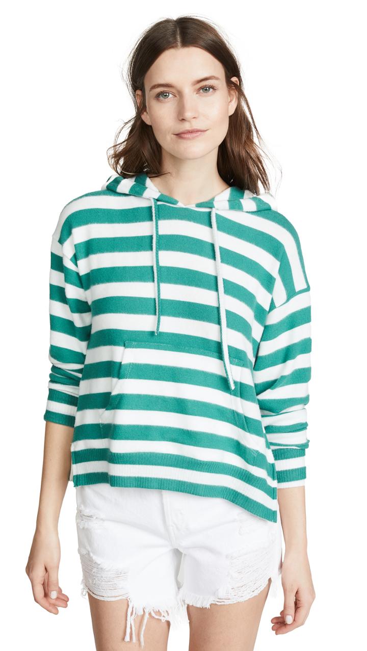 Lna Brushed By Your Side Zip Hoodie