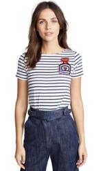 Michaela Buerger Striped Perfume Bottle Tee