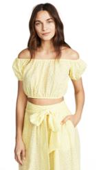 Lisa Marie Fernandez Arden Double Ruffle Bikini