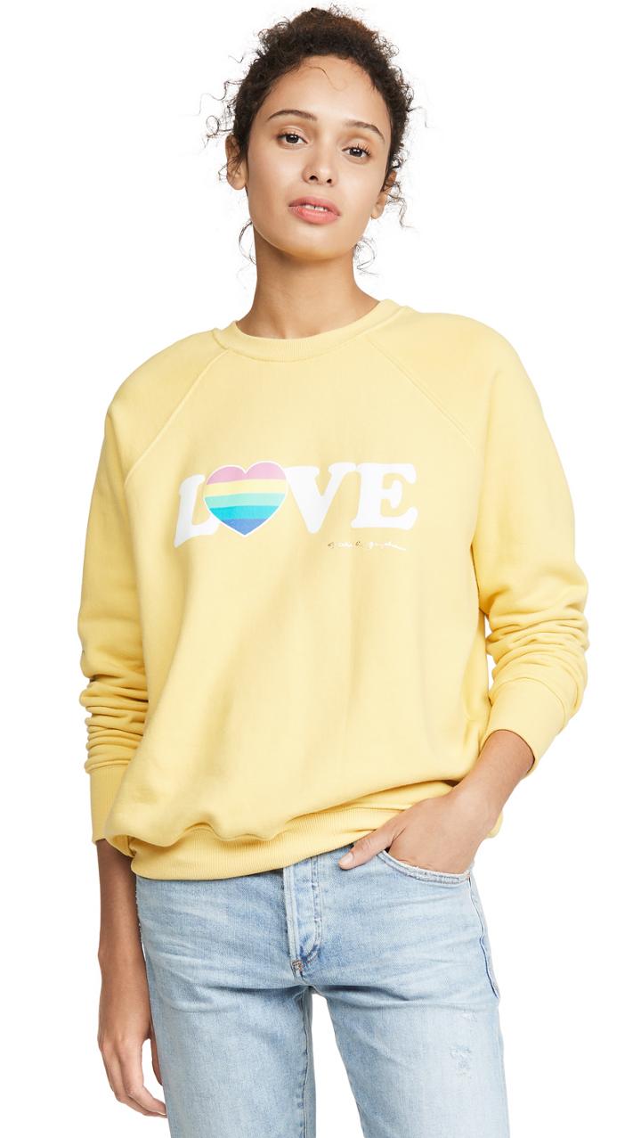 Spiritual Gangster Love Classic Crew Sweatshirt