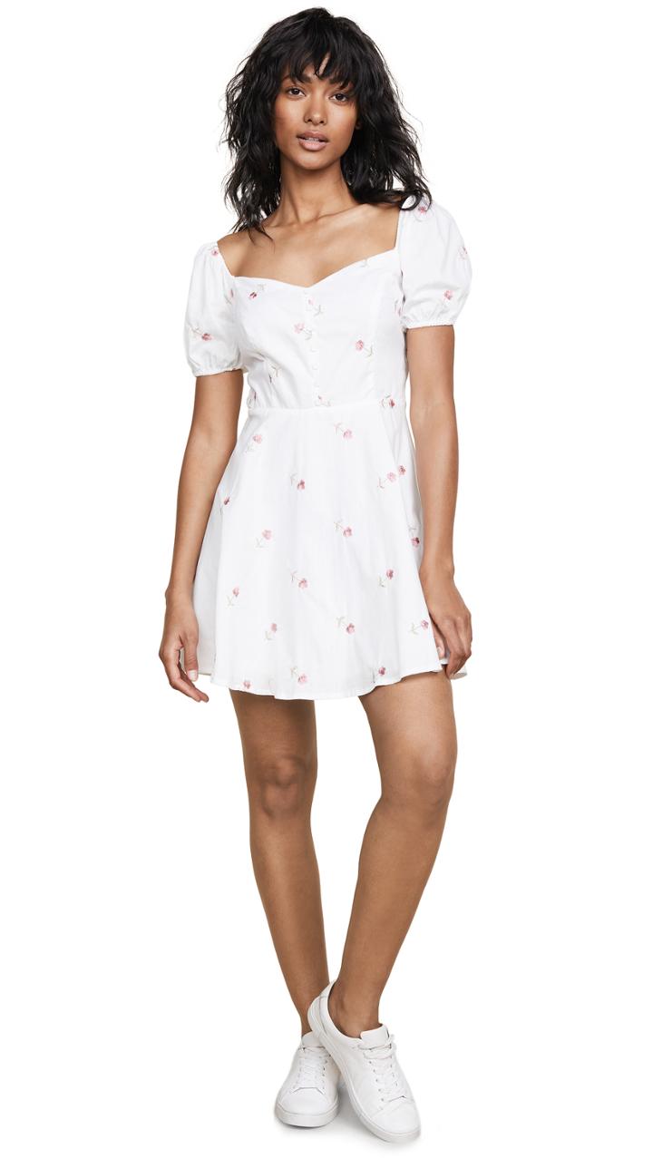 Re:named Re: Named Frill Embroidered Dress