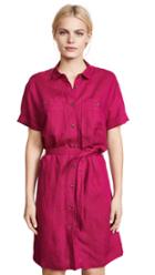 Marc Jacobs Printed V Neck Dress