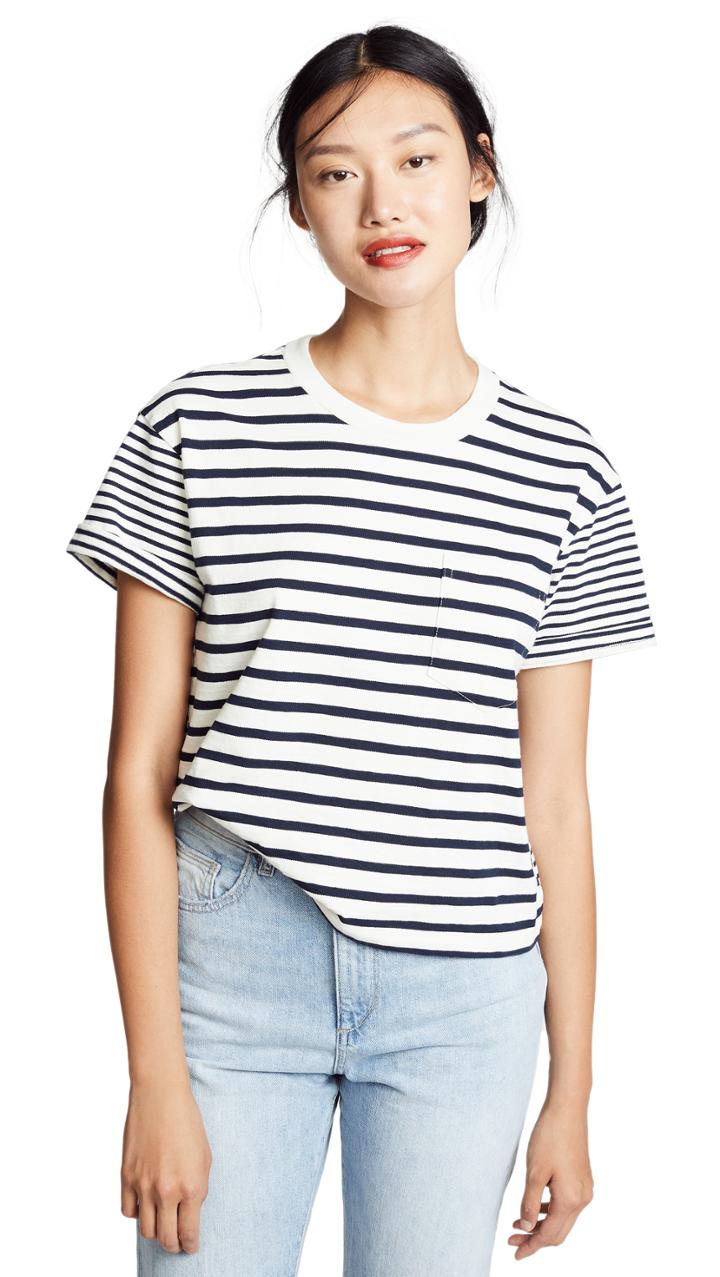 Madewell Tilda Stripe Mix Tee