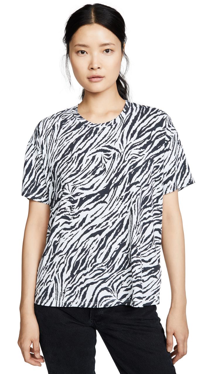 Sundry Zebra Oversize Tee