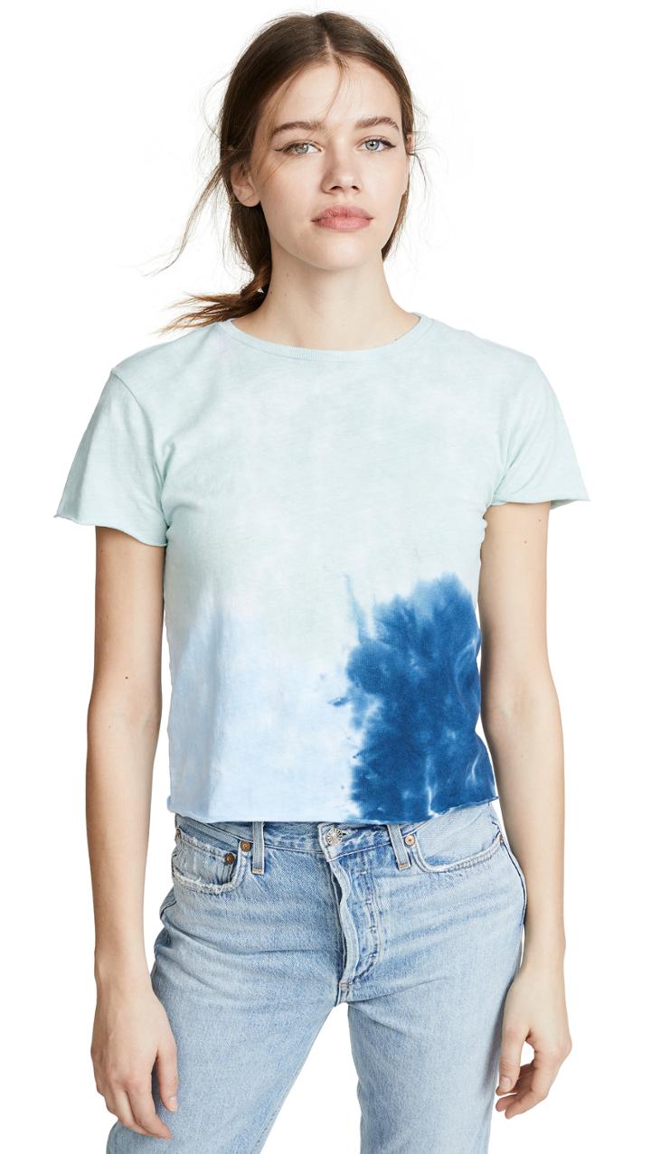 Re Done Classic Roll Hem Tee