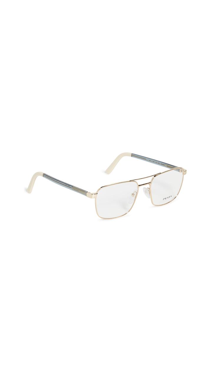 Prada Metal Aviator Glasses