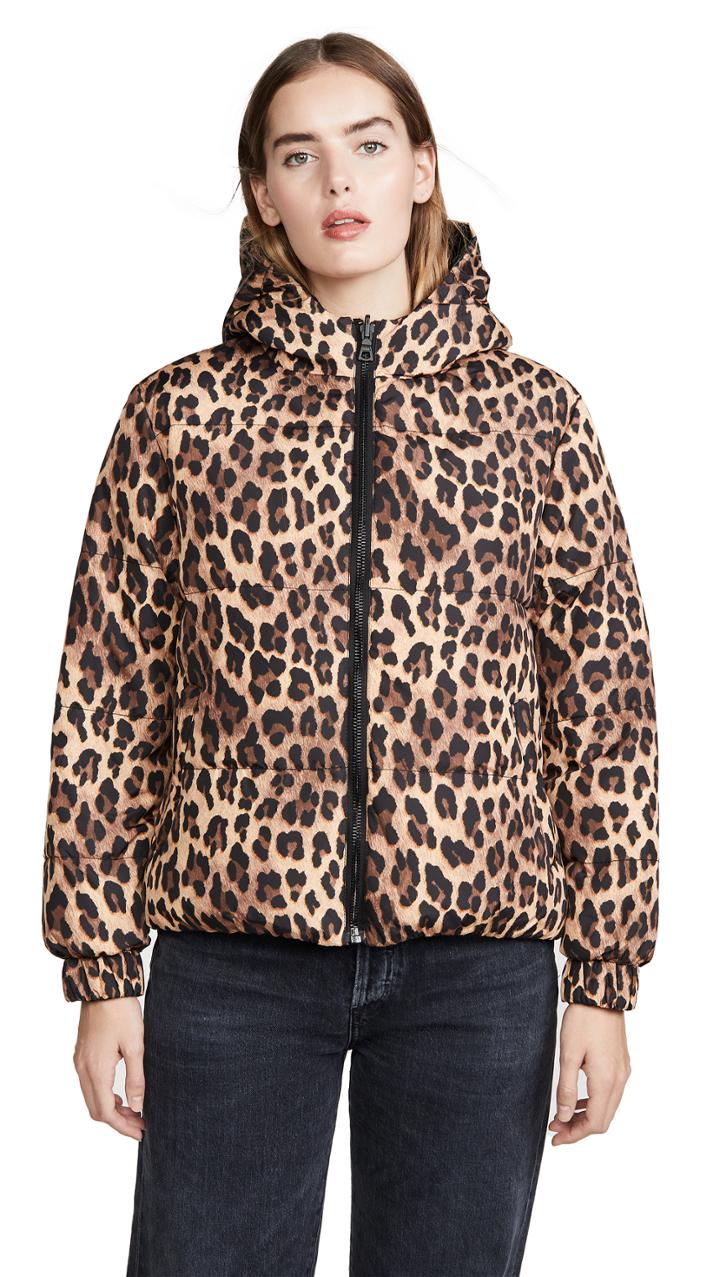 Alice Olivia Durham Pr Reversible Hooded Puffer Coat