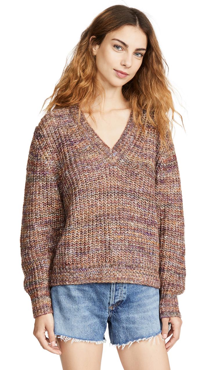 Splendid Marled Pullover