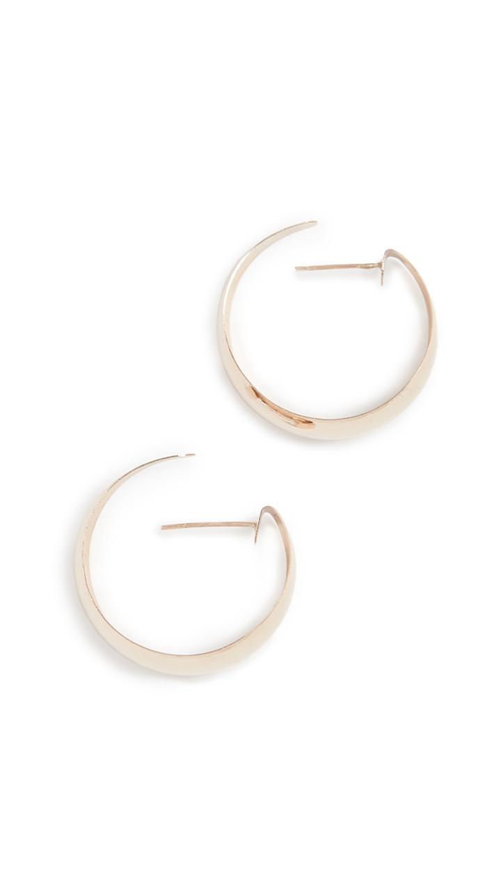 Loren Stewart Dome Hoop Earrings