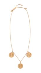 Madewell Triple Coin Pendant Necklace