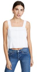 Vince Cropped Wide Strap Shell Top