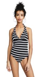 Shoshanna Graphic Stripe One Piece