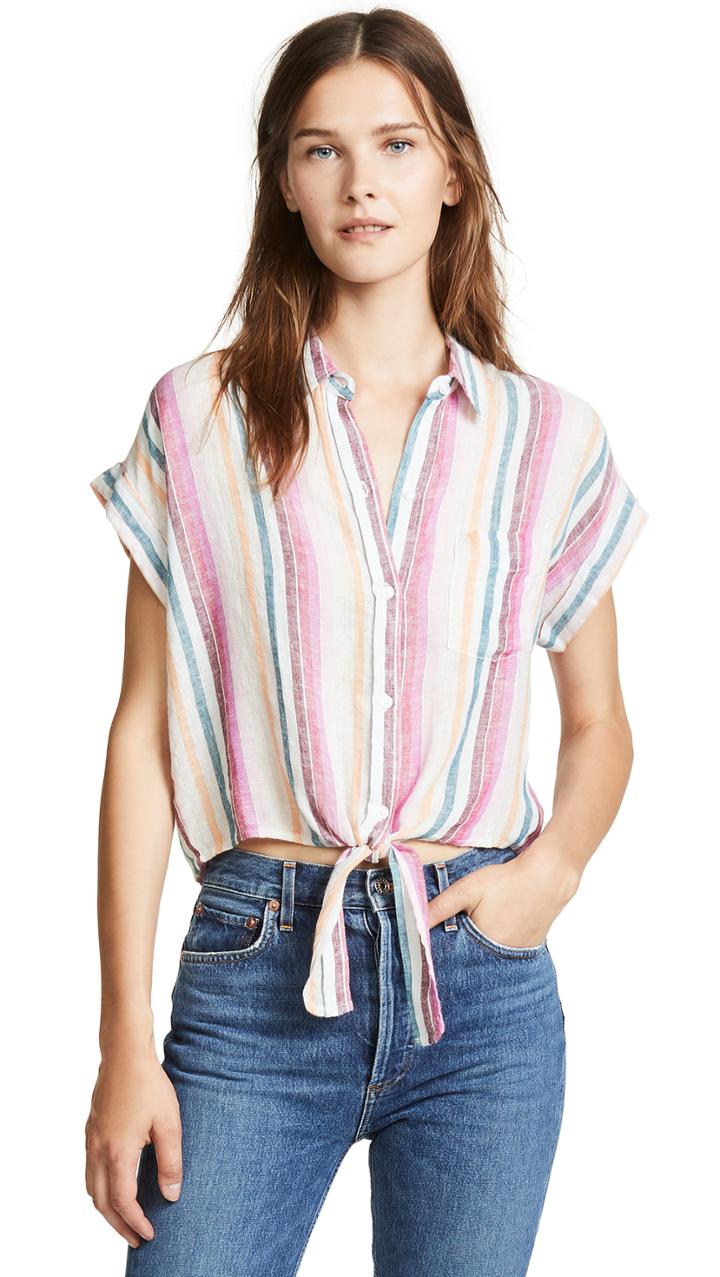 Rails Amelie Short Sleeve Button Down