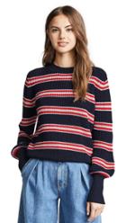 The Fifth Label Defense Stripe Knit Sweater