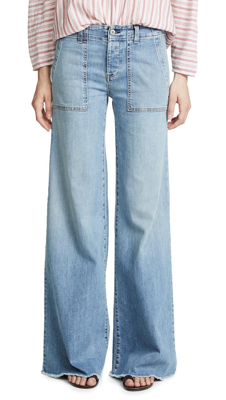 Nili Lotan Soft Cargo Jeans