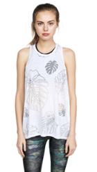 Terez Slashed Shoulder Tee