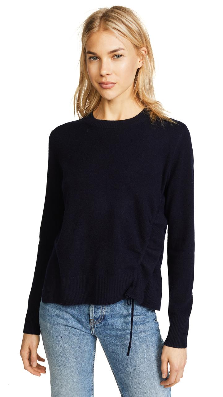 Vince Side Cinch Pullover