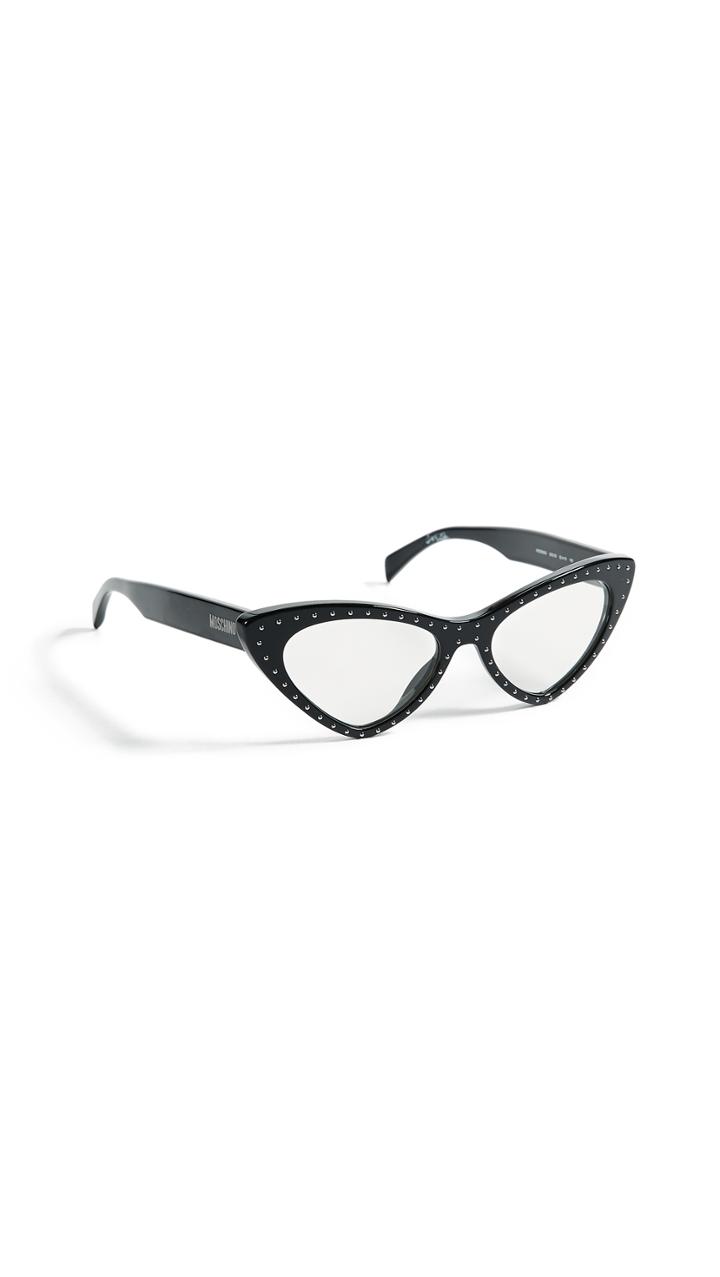 Moschino Pointed Cat Eye Glasses