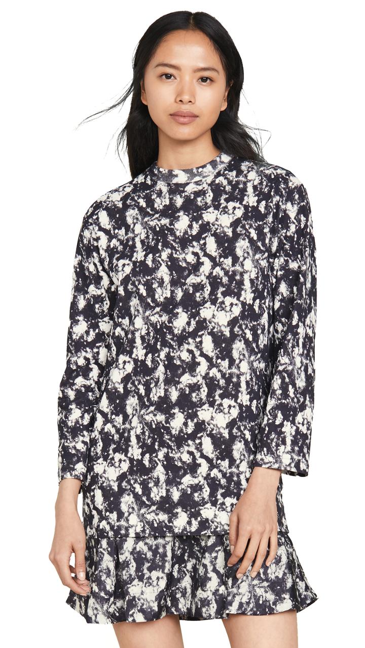 Toga Pulla Marble Print Dress