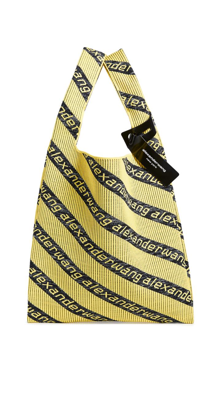 Alexander Wang Knit Jacquard Shopper Tote