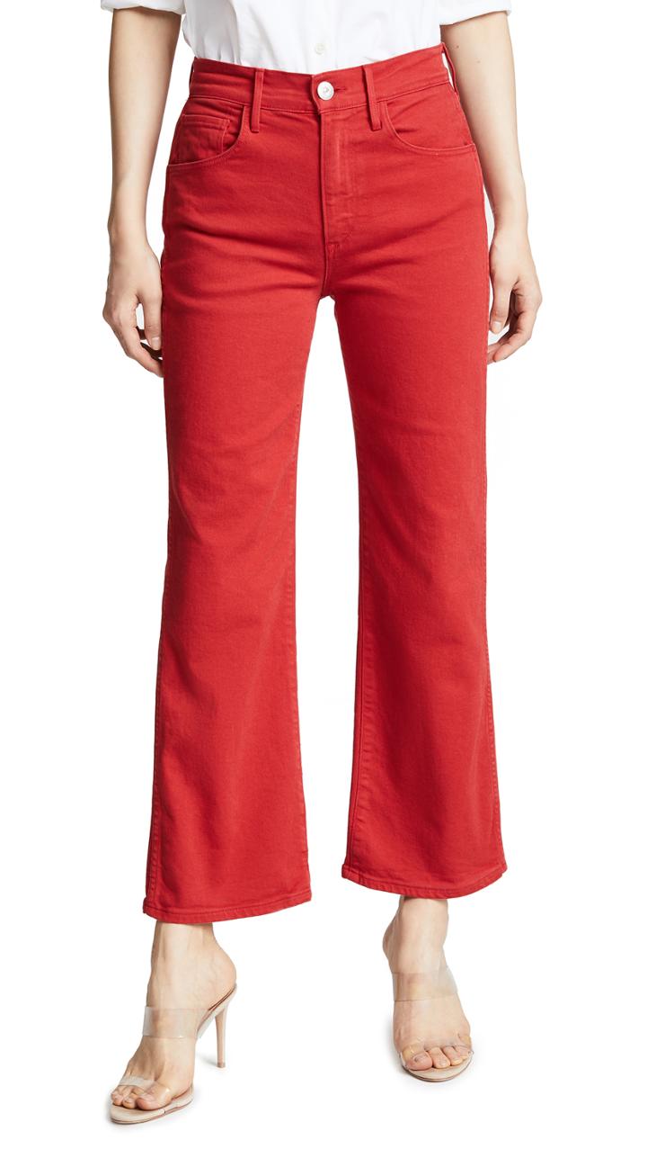 3x1 W4 Shelter Wide Leg Crop Jeans