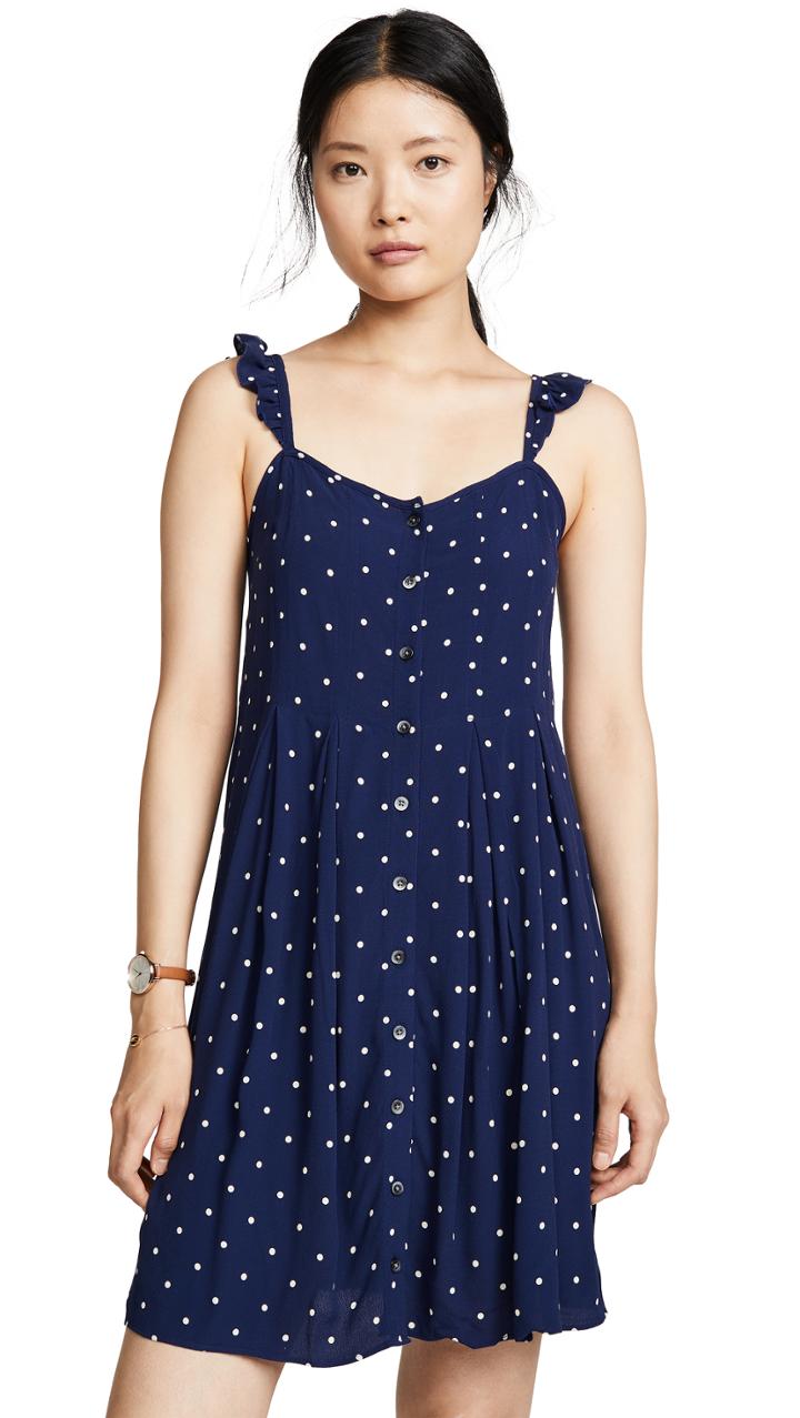 Madewell Ruffle Strap Dress