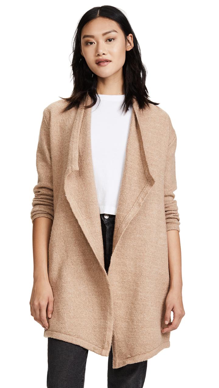 Cupcakes And Cashmere Sahar Drape Cardigan
