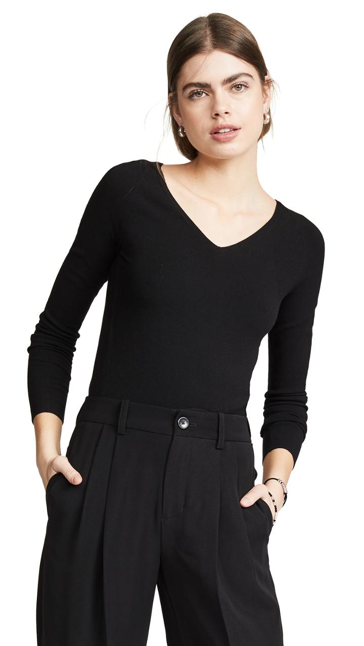 Vince Double Vee Pullover