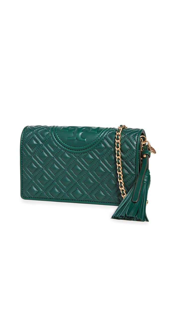 Tory Burch Fleming Wallet Crossbody Bag