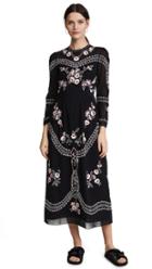 Vilshenko Darcel Round Neck Dress