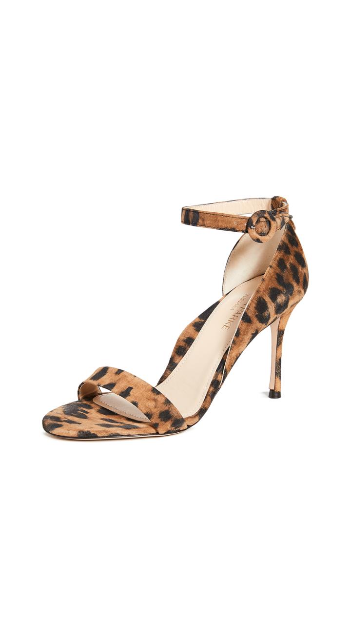 Marion Parke Larkspur Leopard Sandals