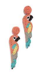 Kenneth Jay Lane Parrot Earrings