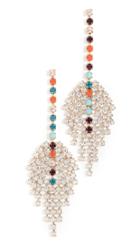 Isabel Marant Crystal Feather Earrings