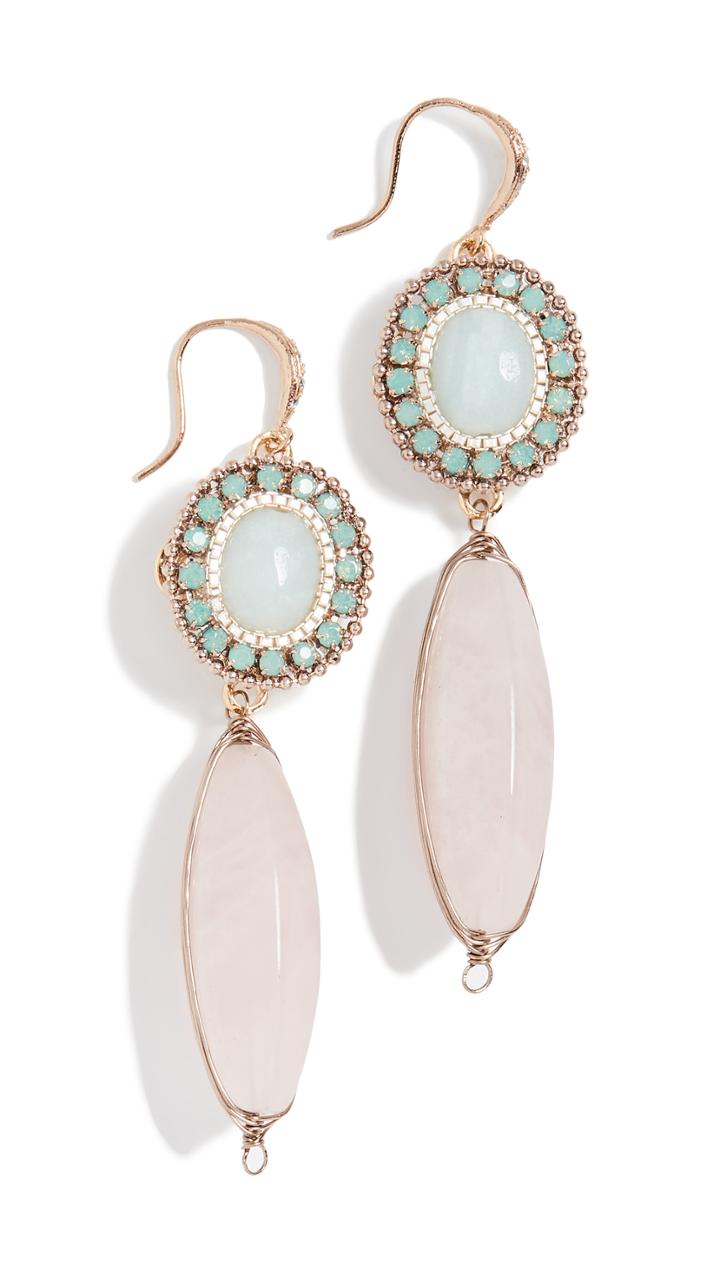 Theia Jewelry Olympia Double Drop Earrings