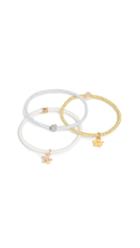 Marc Jacobs Daisy Skinny Pony Hair Ties