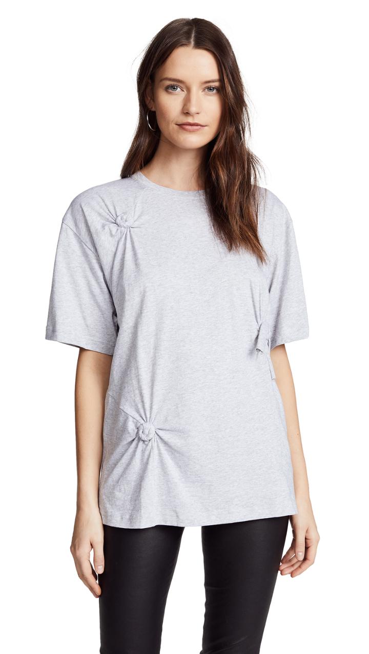 Helmut Lang Knot Detail Oversized Tee