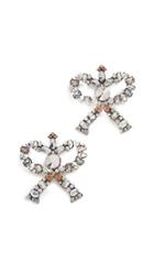 Baublebar Crystal Cluster Bow Earrings