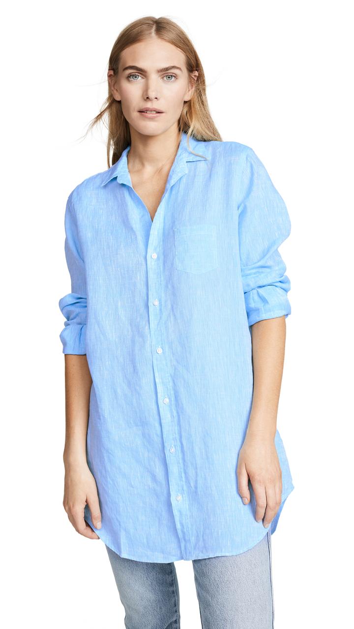 Frank Eileen Mary Long Sleeve Button Down Shirt