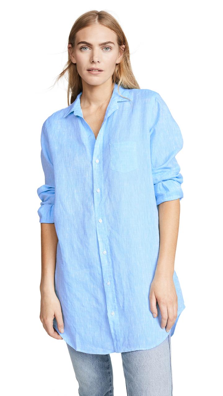 Frank Eileen Mary Long Sleeve Button Down Shirt