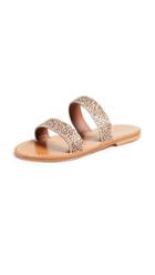 K Jacques Ares Toe Ring Slide Sandals